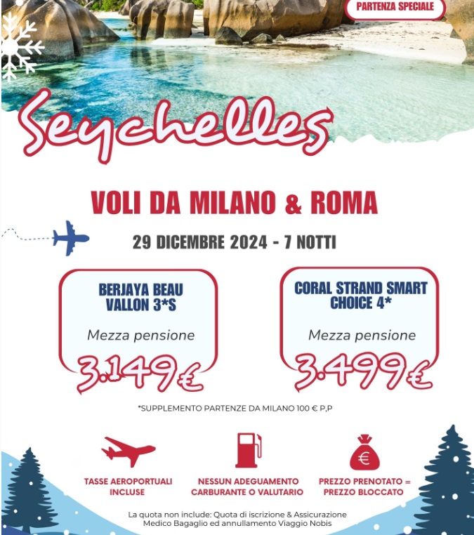 offerte capodanno seychelels